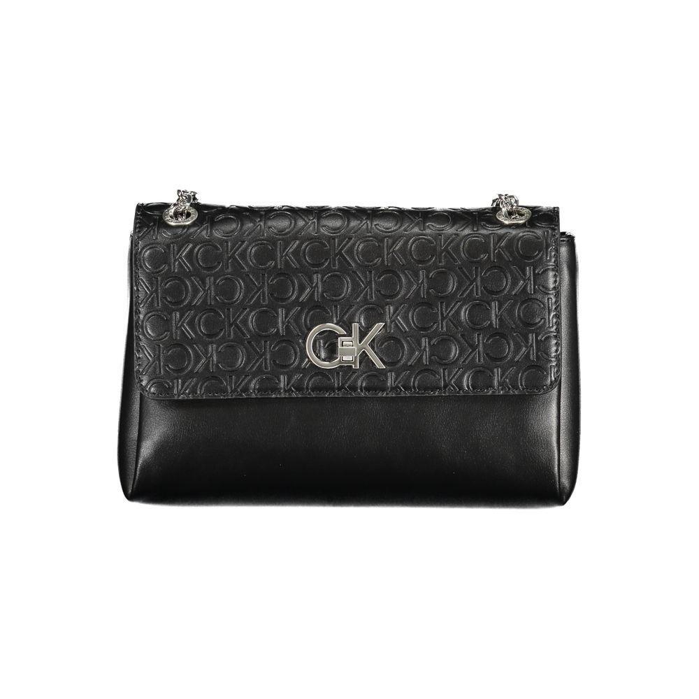 Calvin Klein Black Polyester Handbag CA-25959