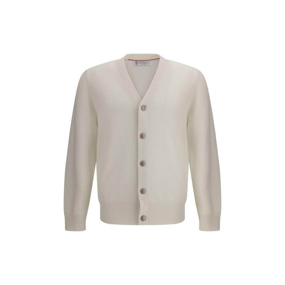 Brunello Cucinelli Cashmere Cardigan BR-M22707006CO312-IT46 | S