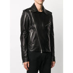 Balmain Black Leather Jacket BA-15439-IT50 | L