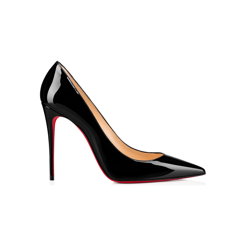 Christian Louboutin Black Patent Leather Kate Décolleté 100 3191411BK01_36