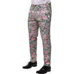 Dolce & Gabbana Multicolor Floral Jacquard Pants PAN76434-44