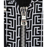 Balmain Black Cotton Sweater BA-15448-M
