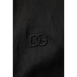 Dolce & Gabbana Black Linen Long Sleeves Men Casual Shirt TSH90680-38