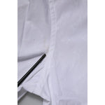 Dolce & Gabbana White Bib Cotton Poplin GOLD Formal Shirt TSH90699-40