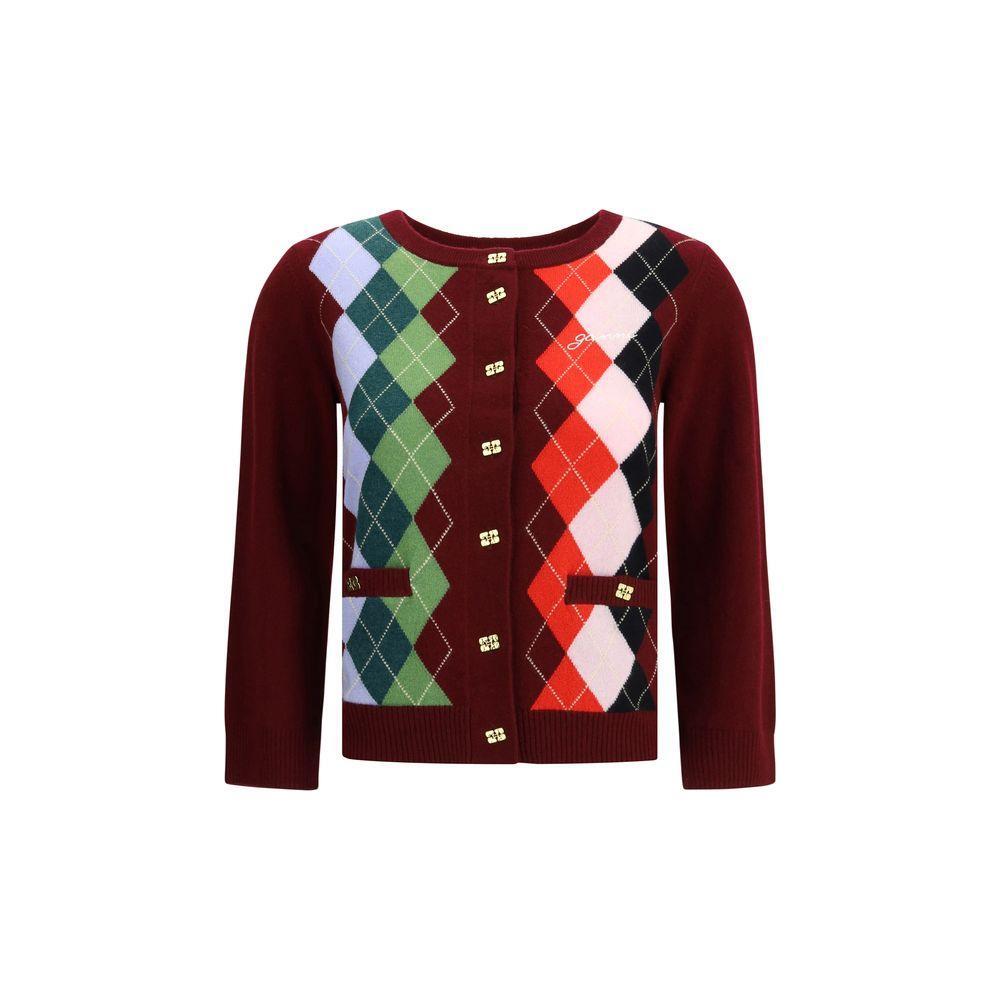 Ganni Check Cardigan GA-K2532730-L