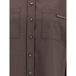 Brunello Cucinelli Wool Shirt BR-MPW07NB206C019-L