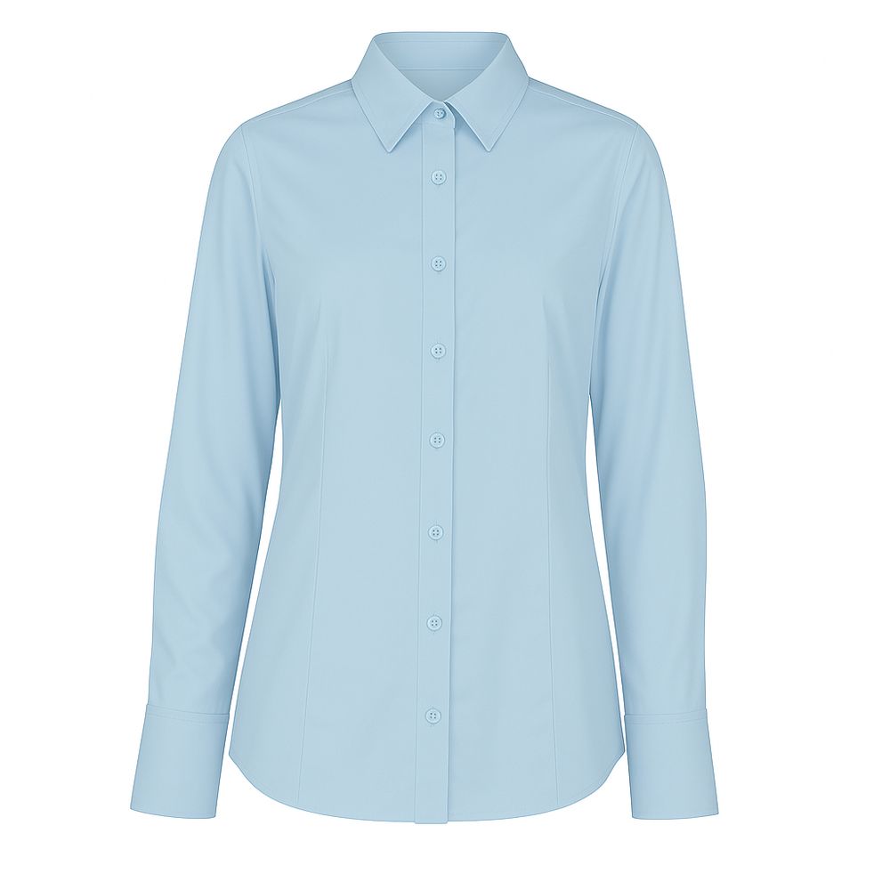 Made in Italy Blue Cotton Shirt