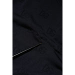 Dolce & Gabbana Black Silk Crew Neck Sweatshirt Sweater TSH90544-56