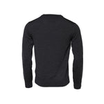 Dolce & Gabbana Dark Gray Wool Crew Neck Sweatshirt Sweater TSH90552-48