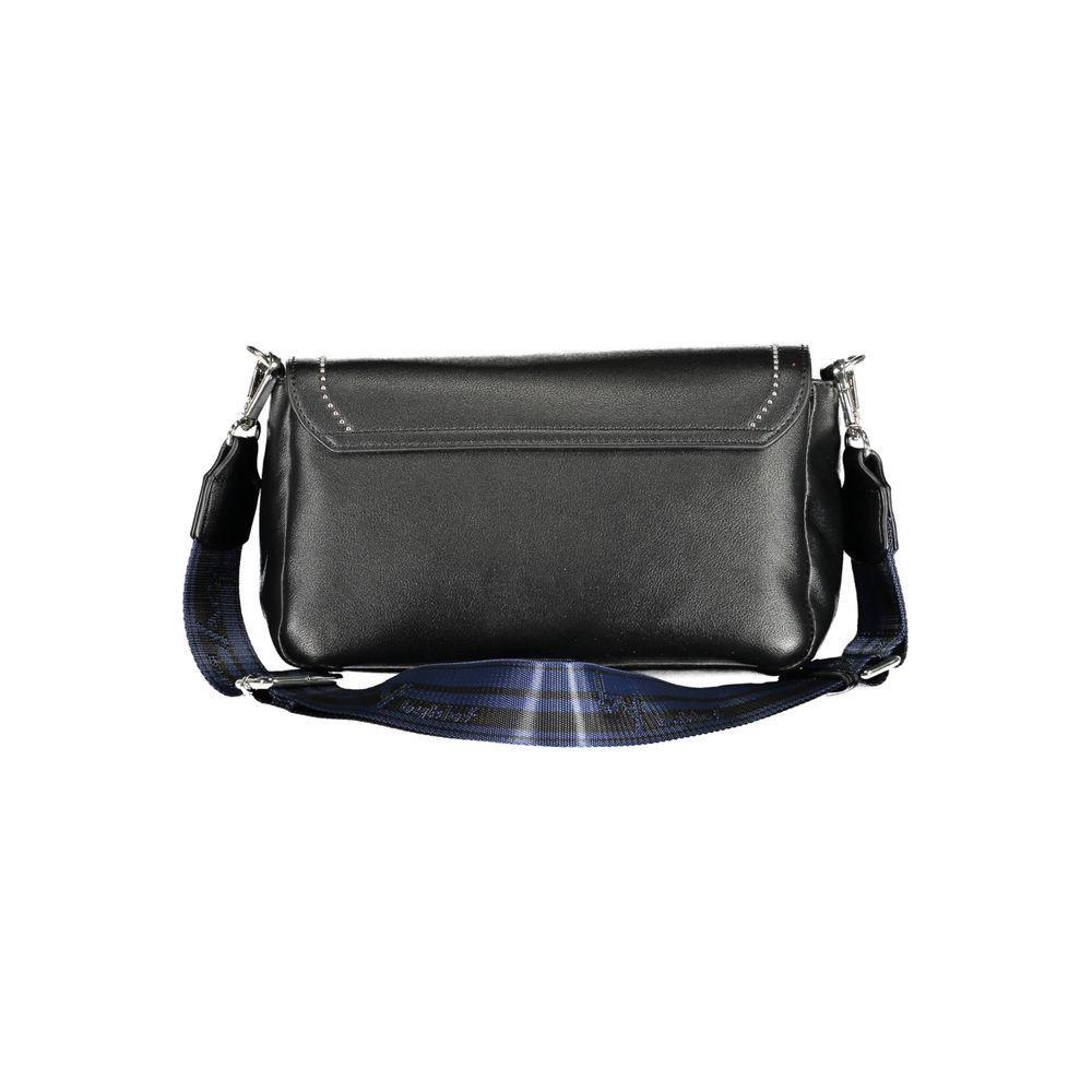 BYBLOS Black Polyethylene Women Handbag BY-17027