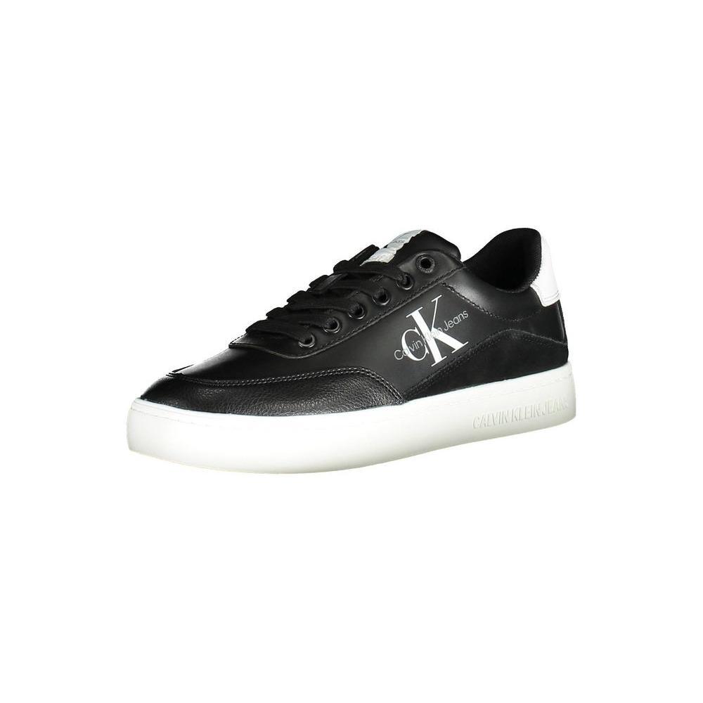 Calvin Klein Black Leather Women Sneaker CA-17410-EU36/US6