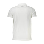 Cavalli Class White Cotton Men Polo CA-21307-XL