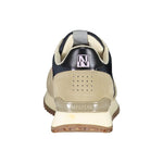 Napapijri Beige Lace-Up Sneakers with Contrasting Details NA-23092-EU39/US9