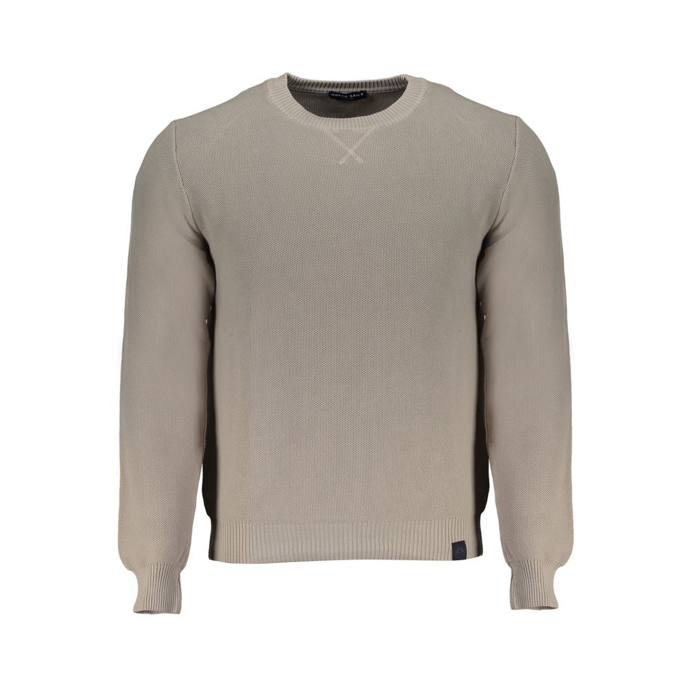 North Sails Gray Cotton Sweater NO-29719-M
