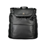 Tommy Hilfiger Black Polyester Women Backpack TO-33668