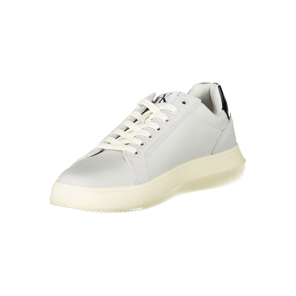 Calvin Klein Brown Leather Men Sneaker CA-33699-EU40/US7