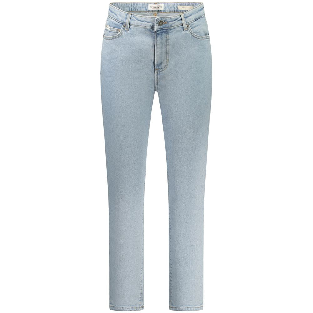 Guess Jeans Light Blue Cotton Women Skinny Jean GU-35265-30 L28