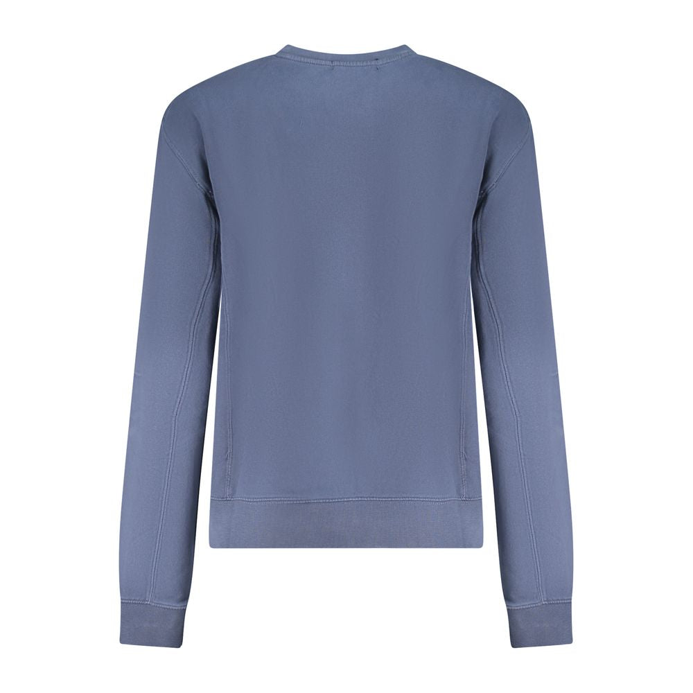 North Sails Blue Cotton Women Sweater NO-35858-XS