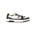 Tommy Hilfiger Black Leather Men Sneaker TO-36739-EU40/US7