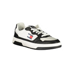 Tommy Hilfiger Black Leather Men Sneaker TO-36739-EU40/US7