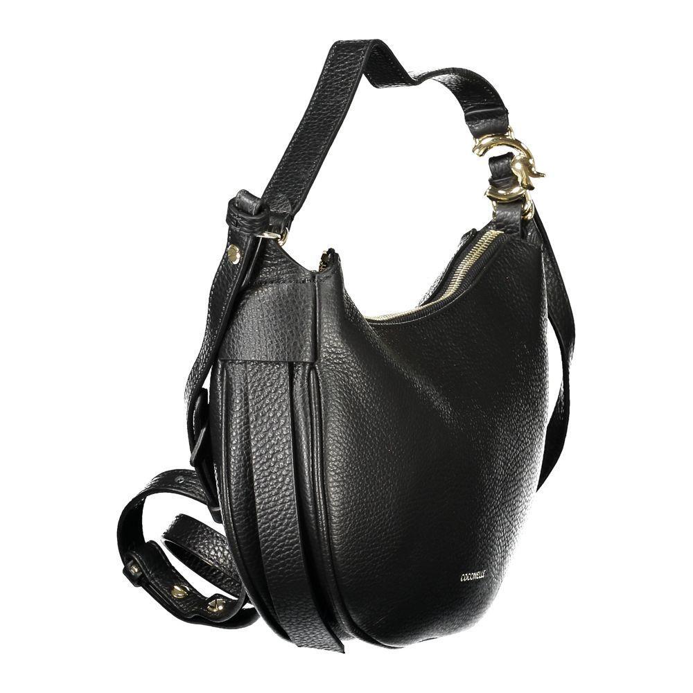 Coccinelle Black Leather Handbag CO-36032