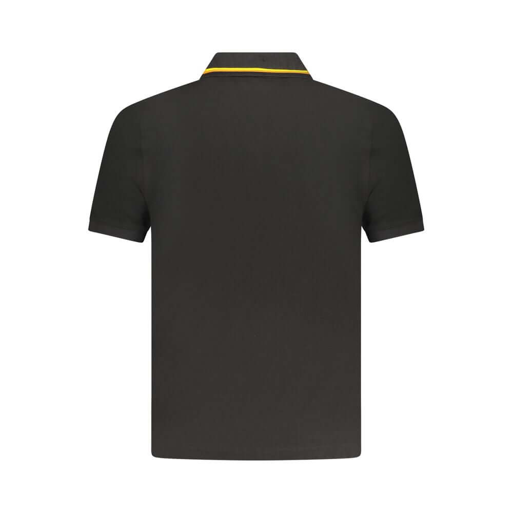 K-WAY Black Cotton Polo Shirt KW-38376-S