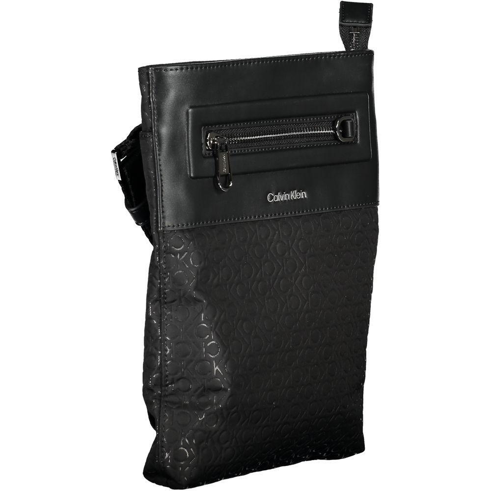 Calvin Klein Eco-Conscious Sleek Black Shoulder Bag CA-27494