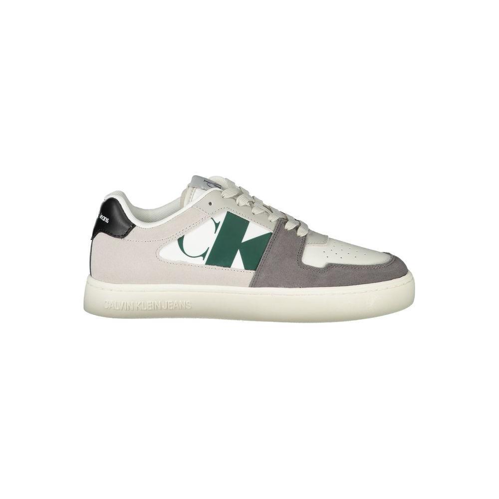 Calvin Klein White Polyester Men Sneaker CA-33698-EU40/US7