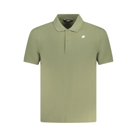 K-WAY Green Cotton Polo Shirt