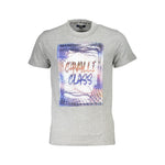 Cavalli Class Brown Cotton Men T-Shirt 1728,67403481248,Cavalli Class,Clothing,Gray,L,M,Men,Men - Clothing,New with tags,T-Shirts - Men - Clothing,XL,XXL CA-37160-M