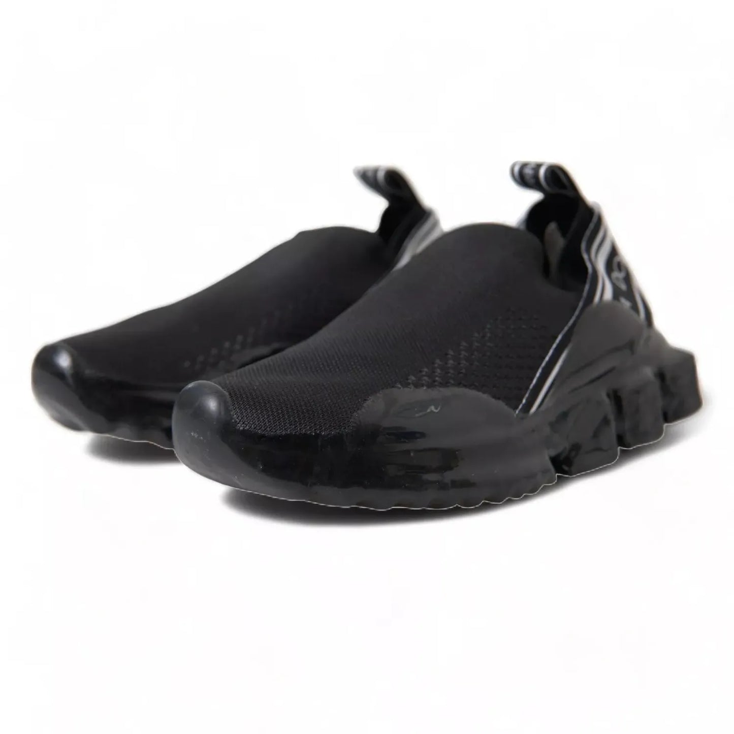 Dolce & Gabbana Black Sorrento Slip On Low Top Sneakers MV7924-40