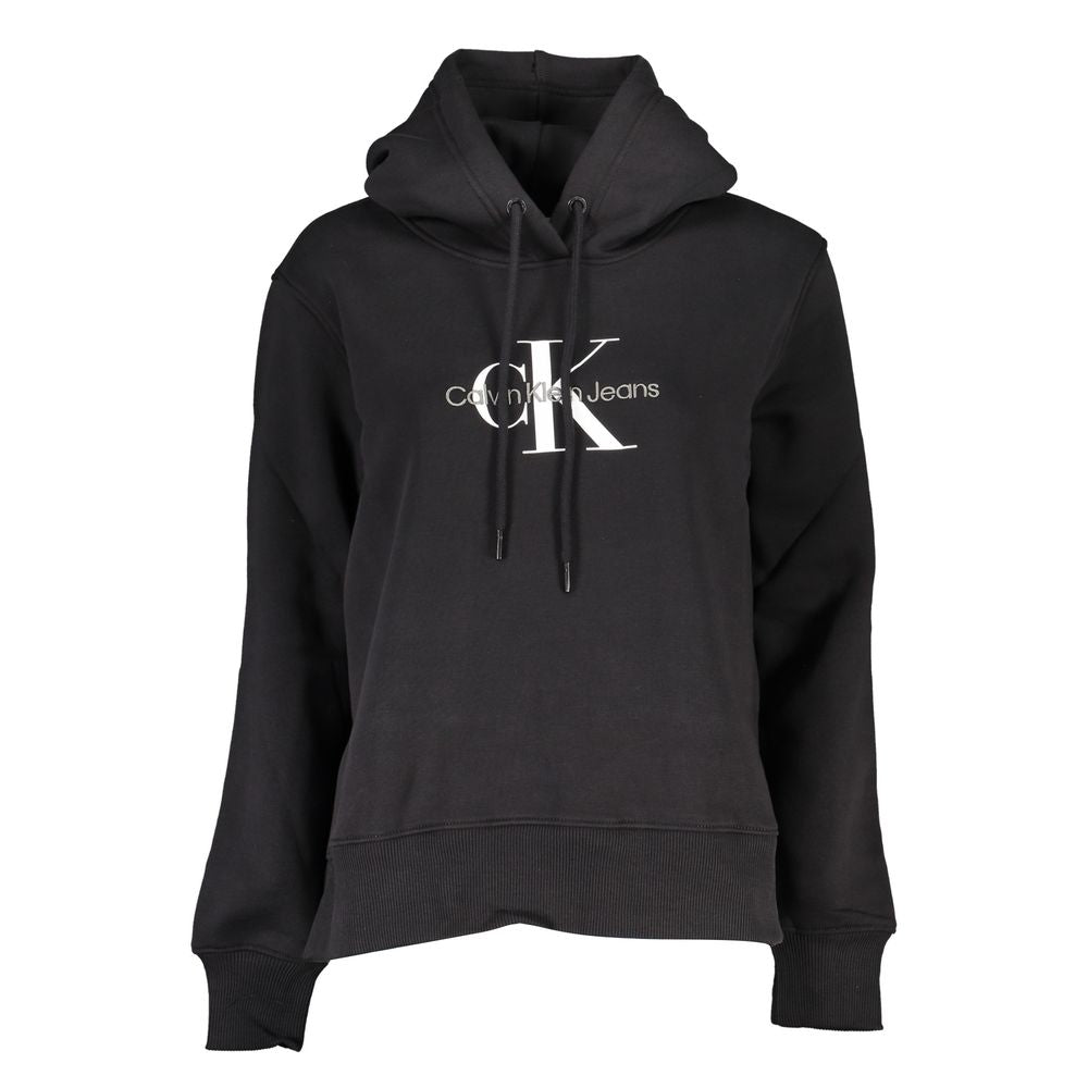 Calvin Klein Black Cotton Sweater CA-27821-XS