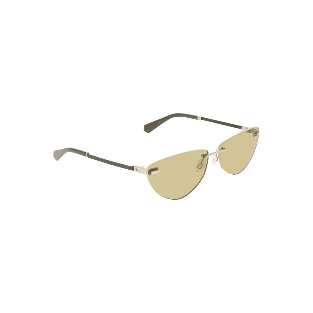 Calvin Klein Green Metal Women Sunglass CA-38331