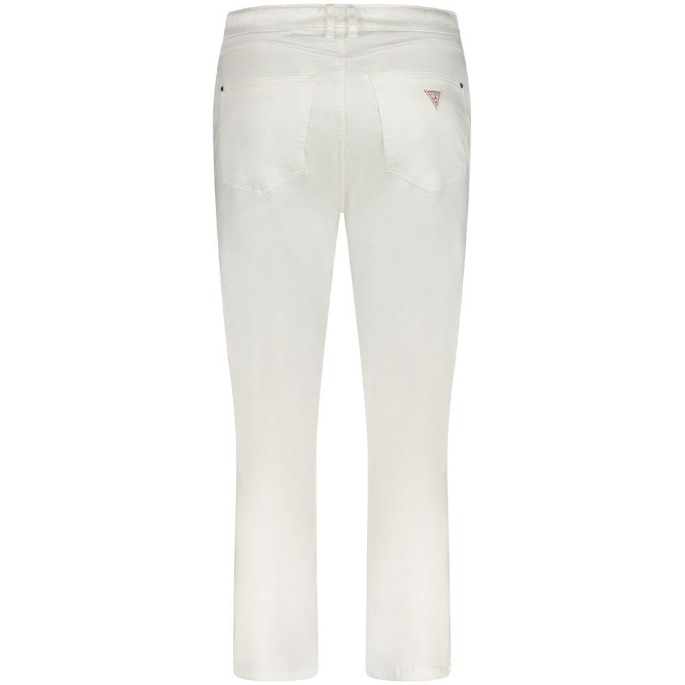 Guess Jeans White Lyocell Women Jeans GU-33362-W24