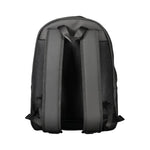 Tommy Hilfiger Black Polyethylene Men Backpack TO-33678