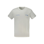 Calvin Klein White Cotton Men T-Shirt CA-32983-XL