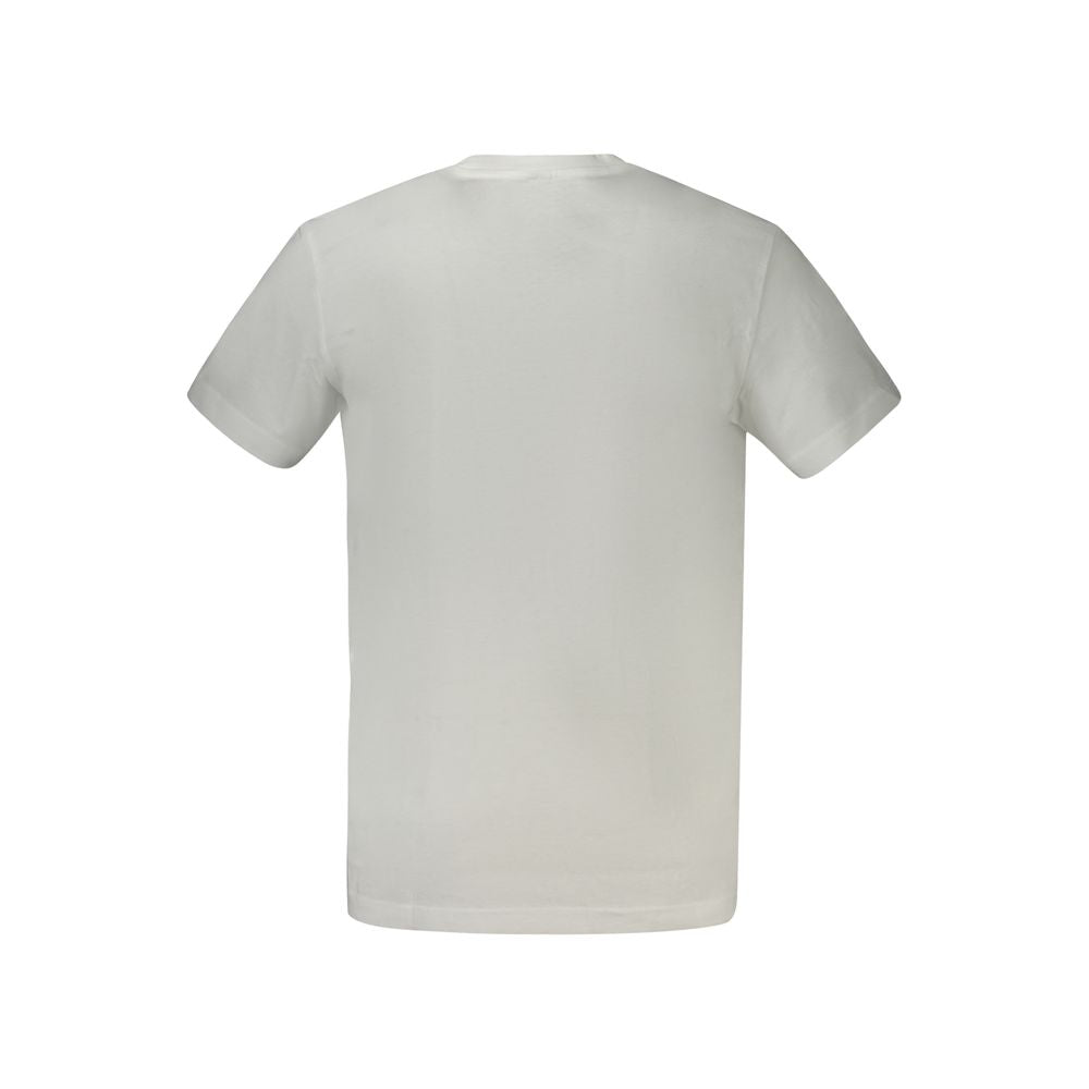 Calvin Klein White Cotton Men T-Shirt CA-32983-XL