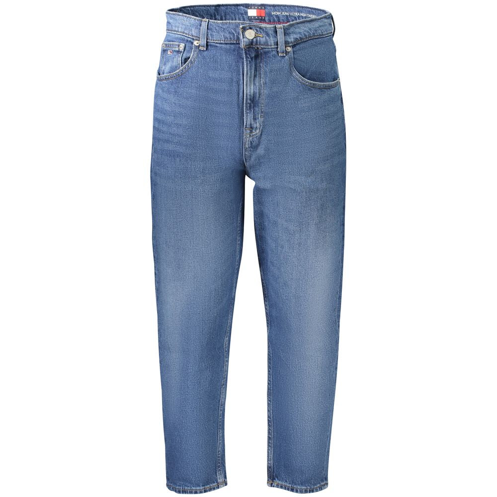 Tommy Hilfiger Blue Cotton Women Jeans TO-33449-W25 | L30