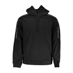 Calvin Klein Sleek Fleece Hooded Sweatshirt in Black CA-26227-XL