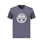 Napapijri Blue Cotton Men T-Shirt NA-35908-S