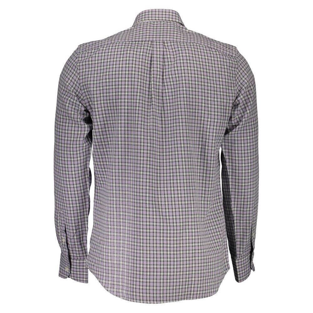 Harmont & Blaine Purple Cotton Men Shirt HA-37780-S