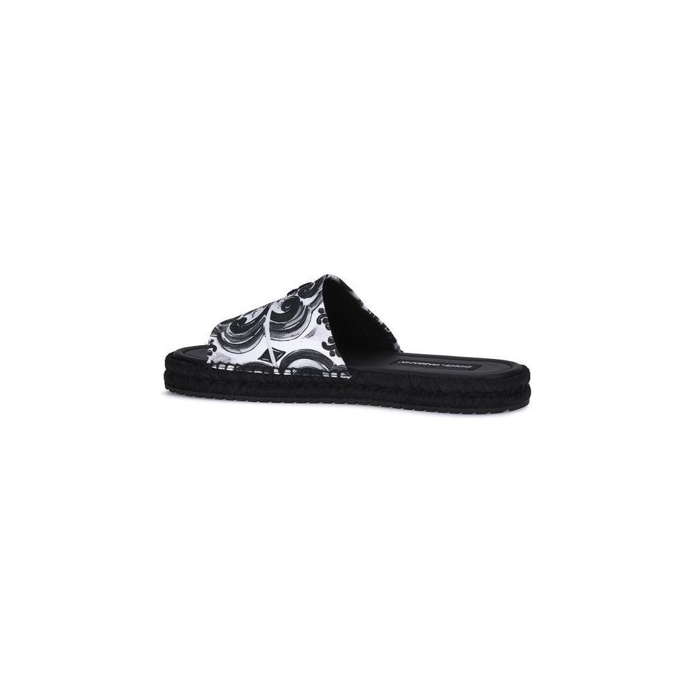 Dolce & Gabbana Cotton Sandals DO-A80544AJ235IU3TN-EU46/US13