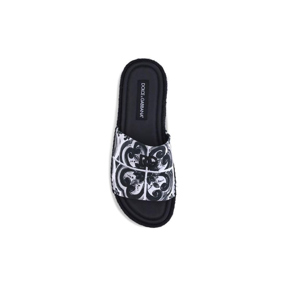 Dolce & Gabbana Cotton Sandals DO-A80544AJ235IU3TN-EU46/US13