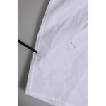 Dolce & Gabbana White Cotton GOLD Long Sleeves Formal Shirt TSH906818-40