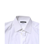 Dolce & Gabbana White Cotton Long Sleeves GOLD Formal Shirt TSH906829-37