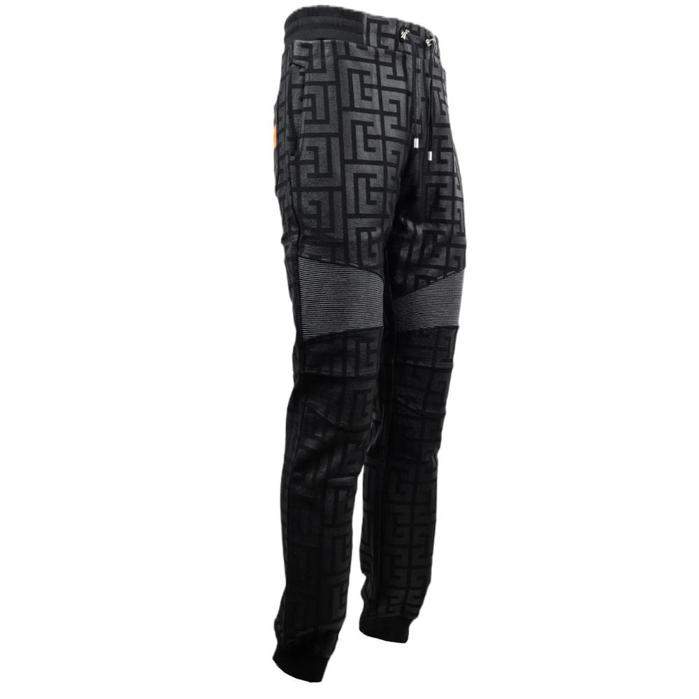 Balmain Black Cotton Jeans & Pant BA-15493-M