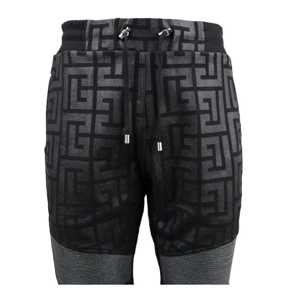 Balmain Black Cotton Jeans & Pant BA-15493-M