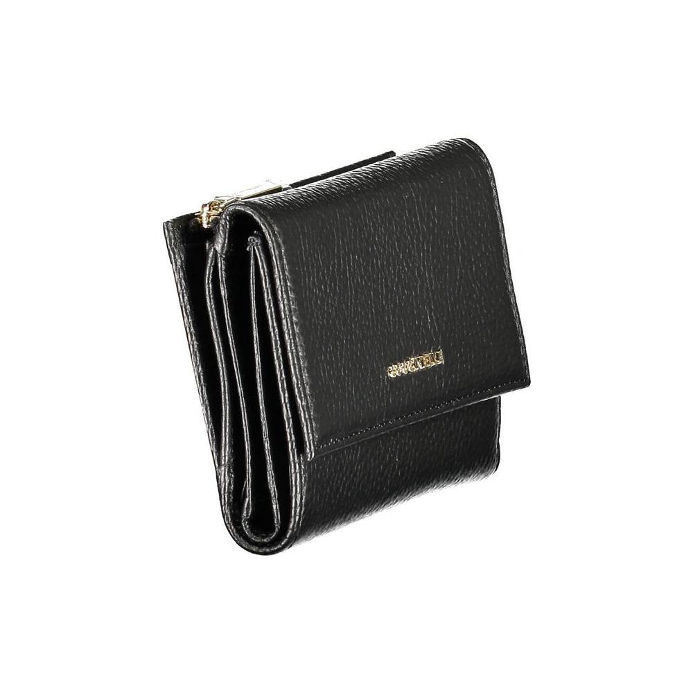 Coccinelle Black Leather Women Wallet CO-15718