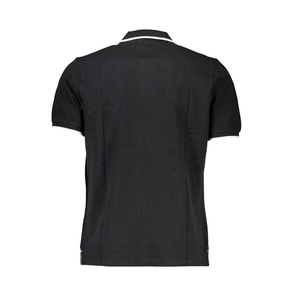 North Sails Black Cotton Polo Shirt NO-27252-S