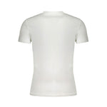 Calvin Klein White Cotton T-Shirt CA-31337-XL